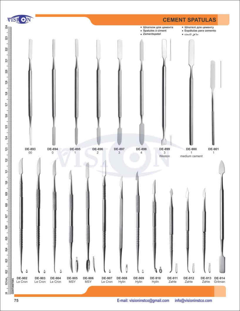 Vision Instruments Company Instruments